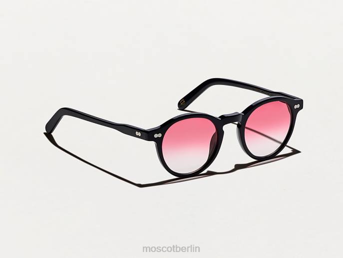 Brille 44ZR838 Big Apple verblassen Moscot Miltzenschwarz mit maßgeschneiderten Farbtönen