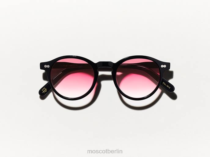 Brille 44ZR838 Big Apple verblassen Moscot Miltzenschwarz mit maßgeschneiderten Farbtönen