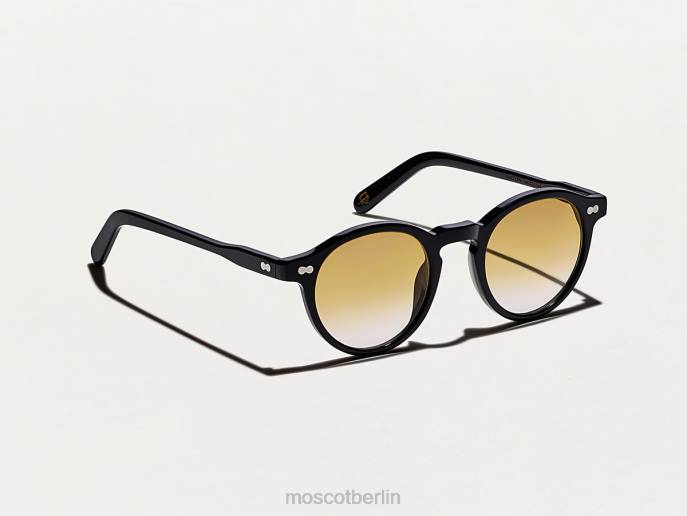 Brille 44ZR842 Kastanien verblassen Moscot Miltzenschwarz mit maßgeschneiderten Farbtönen