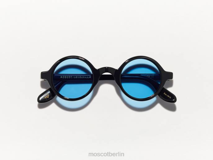 Brille 44ZR845 Promi-Blau Moscot Zolman Black mit maßgeschneiderten Farbtönen