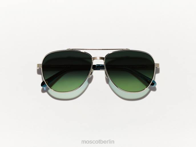 Brille 44ZR854 Silber Moscot Rasiere dich in der Sonne