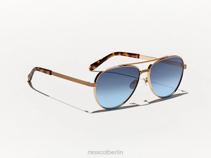 Brille 44ZR855 Gold Moscot Rasiere dich in der Sonne