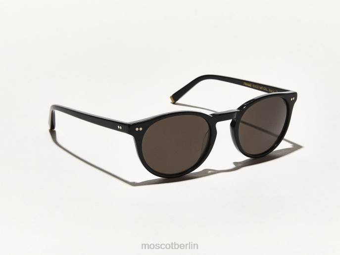 Sonnenbrille 44ZR619 Schwarz Moscot Frankie Sun