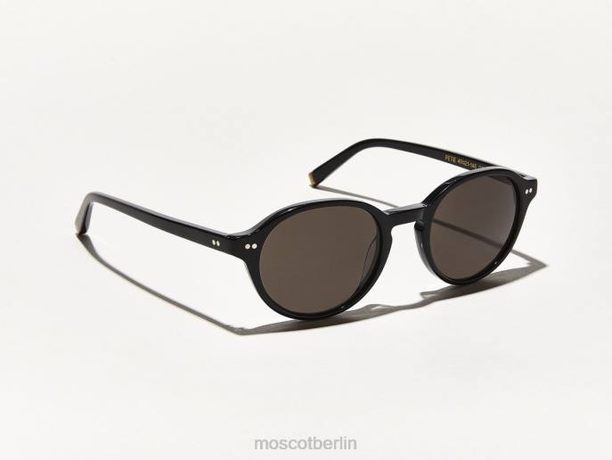 Sonnenbrille 44ZR634 Schwarz Moscot Kleine Sonne