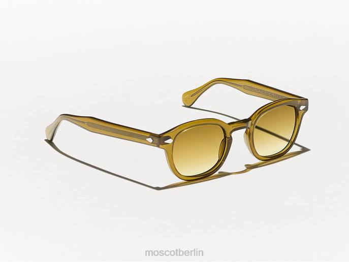 Sonnenbrille 44ZR383 olivbraun Moscot Lemtosh Sun limitierte Auflage