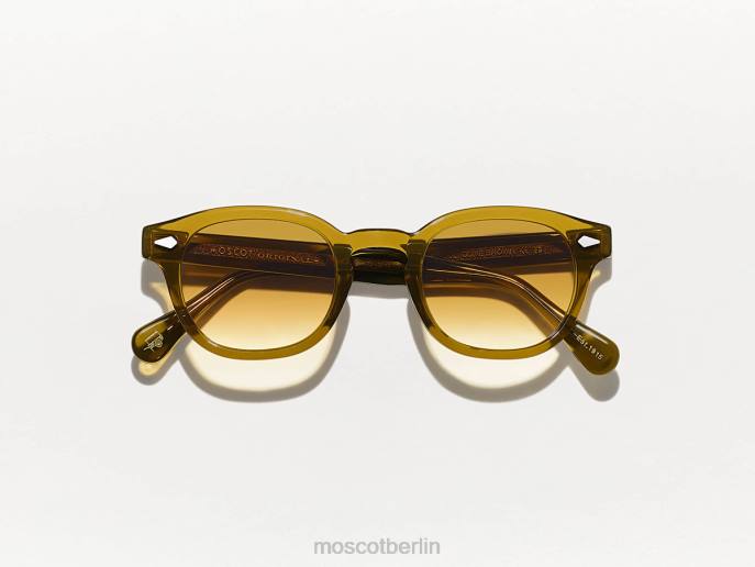 Sonnenbrille 44ZR383 olivbraun Moscot Lemtosh Sun limitierte Auflage