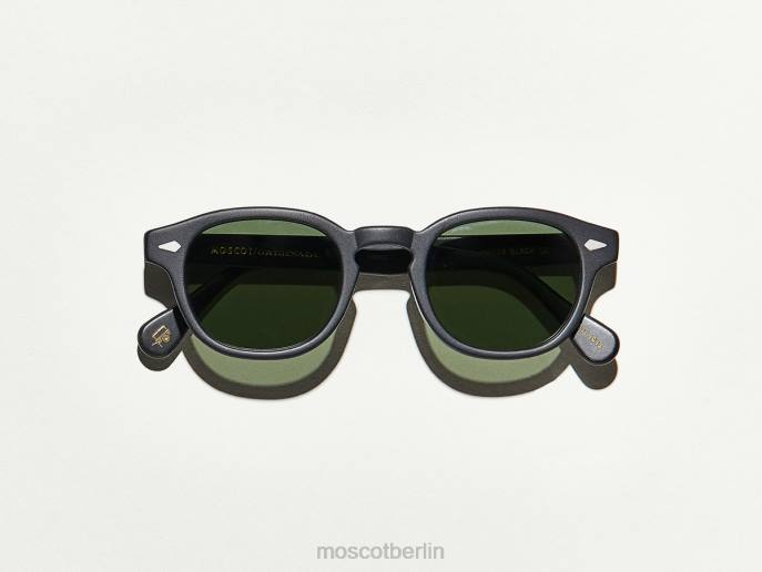Sonnenbrille 44ZR390 Matt-schwarz Moscot Lemtosh-Sonne