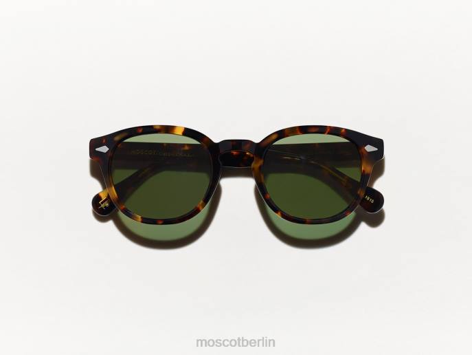 Sonnenbrille 44ZR394 klassisches Havanna Moscot Lemtosh-Sonne
