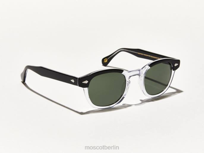 Sonnenbrille 44ZR400 schwarzer Kristall Moscot Lemtosh-Sonne