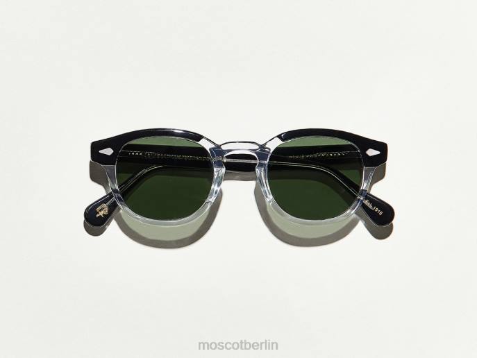 Sonnenbrille 44ZR400 schwarzer Kristall Moscot Lemtosh-Sonne