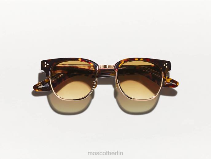 Sonnenbrille 44ZR406 Schildkröte/Gold Moscot Tinif Sonne