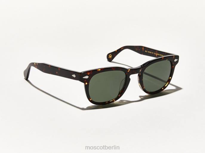 Sonnenbrille 44ZR417 dunkles Havanna Moscot Gelt Sonne
