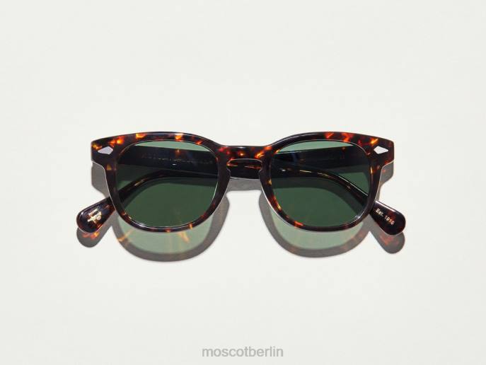 Sonnenbrille 44ZR417 dunkles Havanna Moscot Gelt Sonne