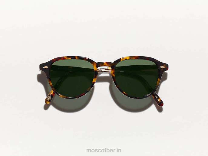 Sonnenbrille 44ZR431 Schildkröte/Gold Moscot Kash Sonne