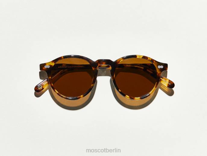 Sonnenbrille 44ZR437 klassisches Havanna Moscot milde Sonne