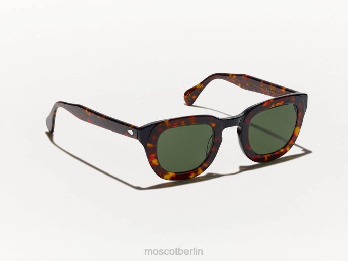 Sonnenbrille 44ZR459 Schildkröte/Schwarz Moscot telena sonne