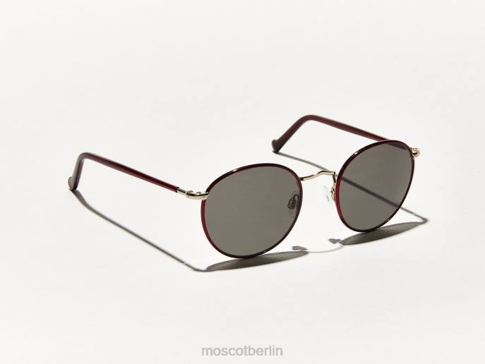 Sonnenbrille 44ZR479 Rubin/Gold Moscot Zev Sonne