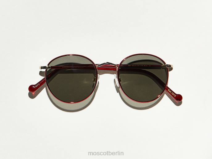 Sonnenbrille 44ZR479 Rubin/Gold Moscot Zev Sonne