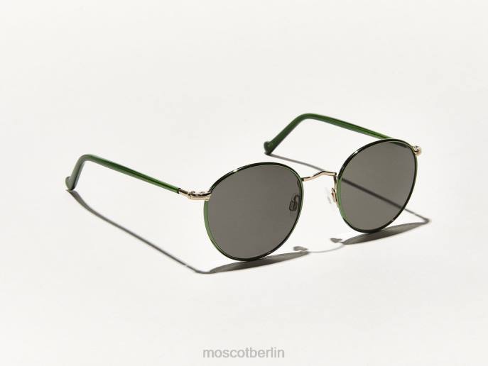 Sonnenbrille 44ZR480 Smaragd/Gold Moscot Zev Sonne