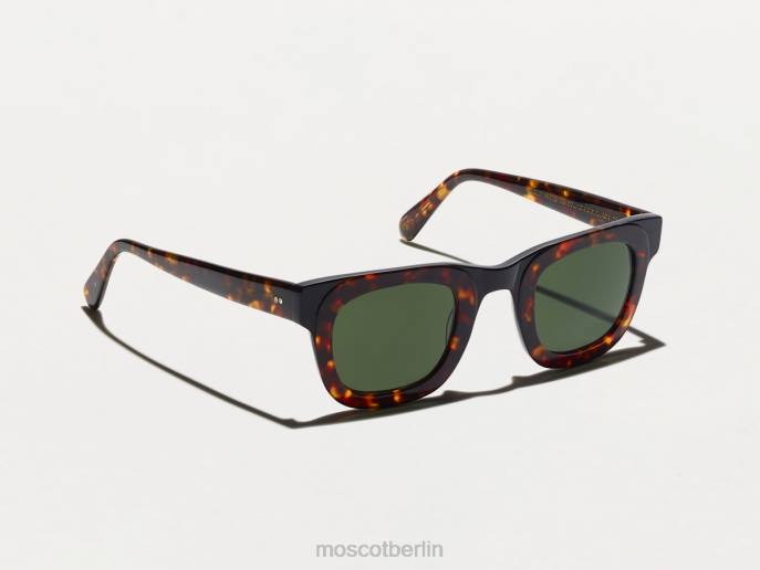 Sonnenbrille 44ZR499 Schildkröte/Schwarz Moscot Fritz Sonne