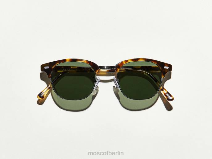 Sonnenbrille 44ZR517 klassisches Havanna/Rotguss Moscot Yukel Sonne