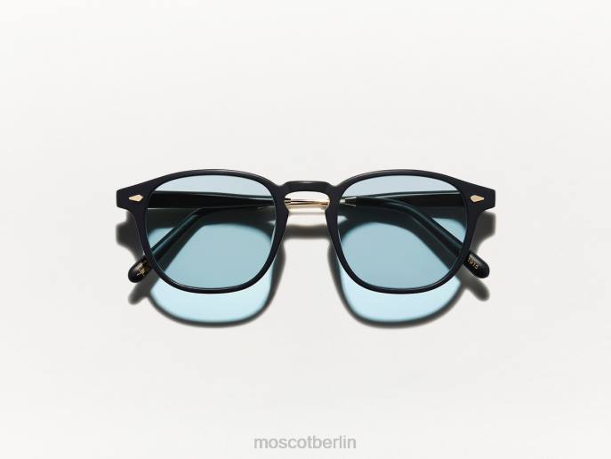 Sonnenbrille 44ZR523 mattschwarz/gold Moscot genug Sonne