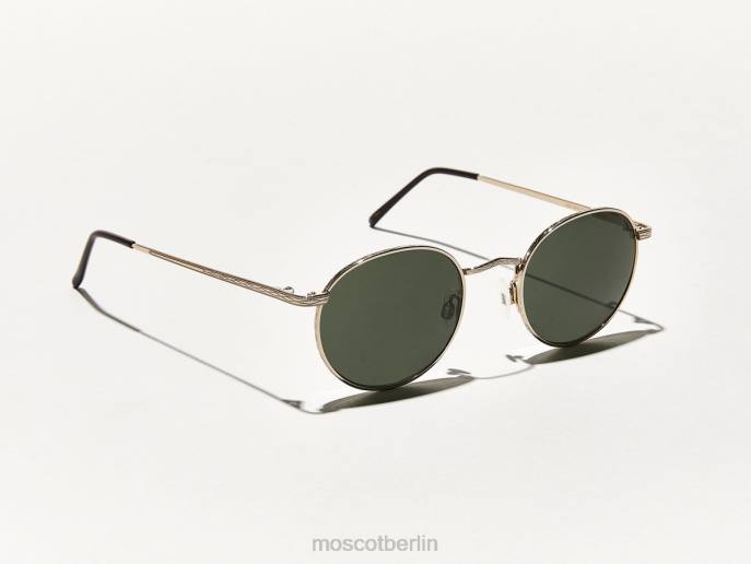 Sonnenbrille 44ZR530 Gold Moscot Dov Sonne
