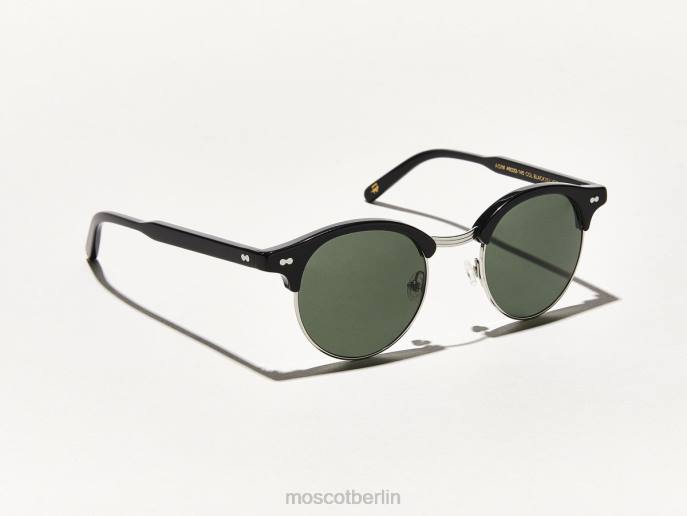 Sonnenbrille 44ZR534 schwarzes Silber Moscot Aidim Sonne
