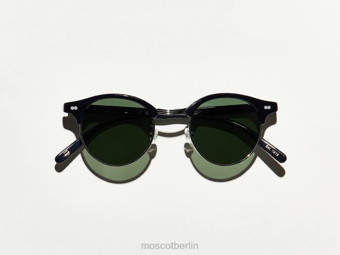Sonnenbrille 44ZR534 schwarzes Silber Moscot Aidim Sonne