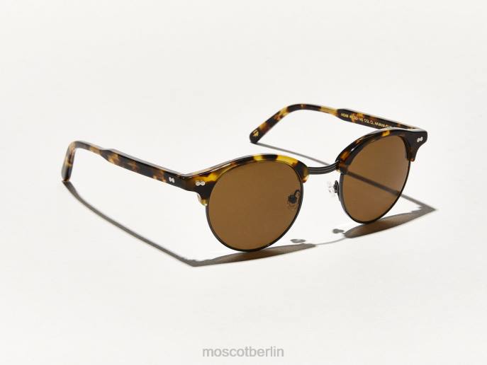 Sonnenbrille 44ZR536 klassisches Havanna/Rotguss Moscot Aidim Sonne