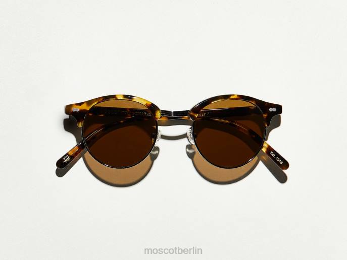 Sonnenbrille 44ZR536 klassisches Havanna/Rotguss Moscot Aidim Sonne
