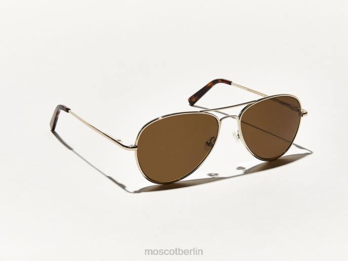 Sonnenbrille 44ZR545 Gold Moscot Jacob Sonne