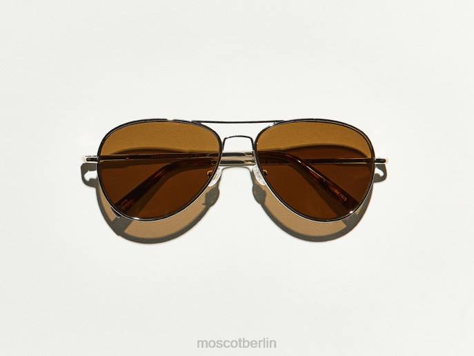 Sonnenbrille 44ZR545 Gold Moscot Jacob Sonne