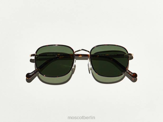 Sonnenbrille 44ZR560 Schildkröte/Gold Moscot schlep Sonne