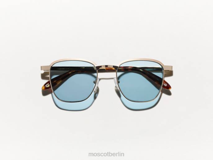 Sonnenbrille 44ZR563 Gold Moscot Mische Sonne