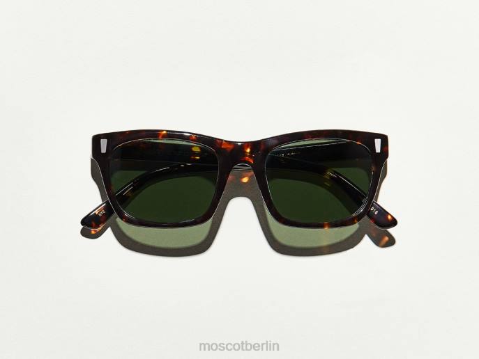 Sonnenbrille 44ZR572 dunkles Havanna Moscot Yona Sonne