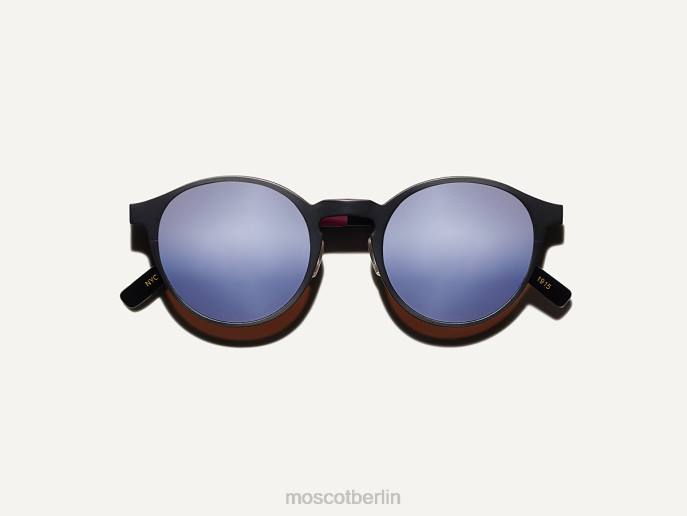 Sonnenbrille 44ZR591 Holzkohle/Wein Moscot miltzen-t Sonne