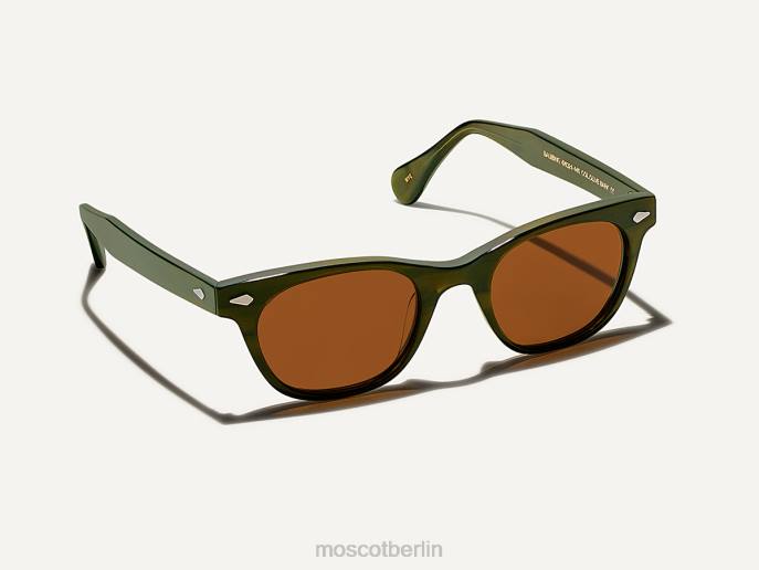 Sonnenbrille 44ZR602 Olivenrinde Moscot Balebus Sonne