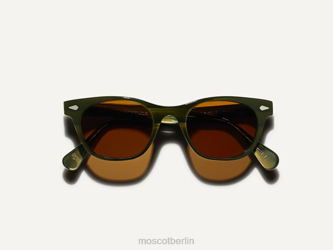 Sonnenbrille 44ZR602 Olivenrinde Moscot Balebus Sonne