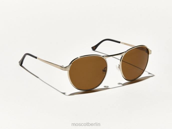 Sonnenbrille 44ZR603 rohes Gold Moscot graue Sonne