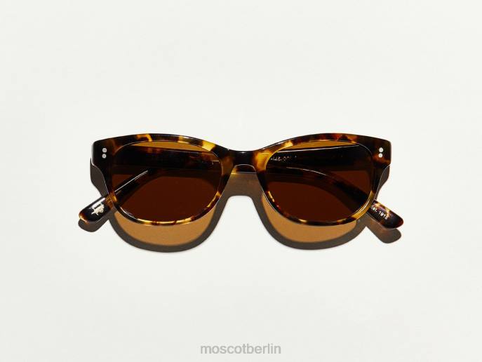 Sonnenbrille 44ZR606 klassisches Havanna Moscot Bren Sonne